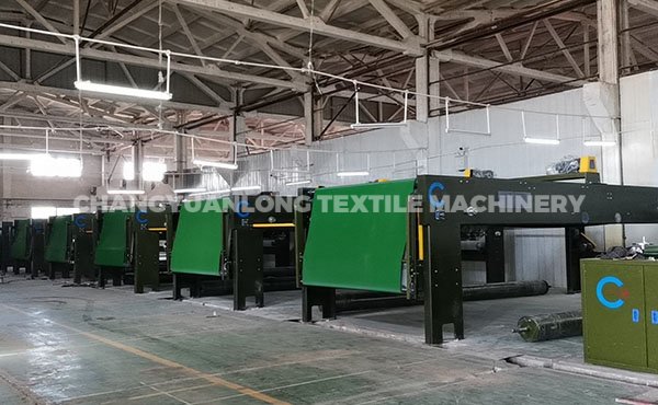 2020 ultra-wide 08 carding machines thermal bonded wadding production line